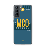 Load image into Gallery viewer, MCO - Orlando Samsung phone case with airport code
