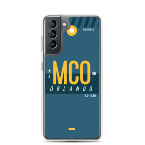 MCO - Orlando Samsung phone case with airport code