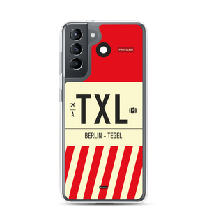 TXL - Tegel Samsung phone case with airport code