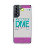 Load image into Gallery viewer, DME - Moscow Samsung phone case with airport code
