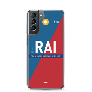 RAI - Praia Samsung-Handyhülle mit Flughafencode