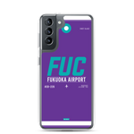 Lade das Bild in den Galerie-Viewer, FUK - Fukuoka Samsung-Handyhülle mit Flughafencode
