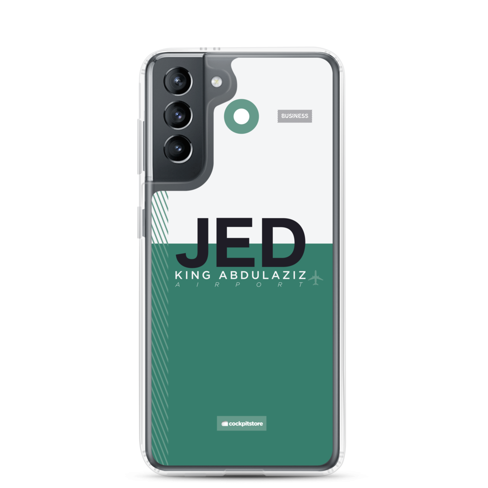 JED - Jeddah Samsung-Handyhülle mit Flughafencode