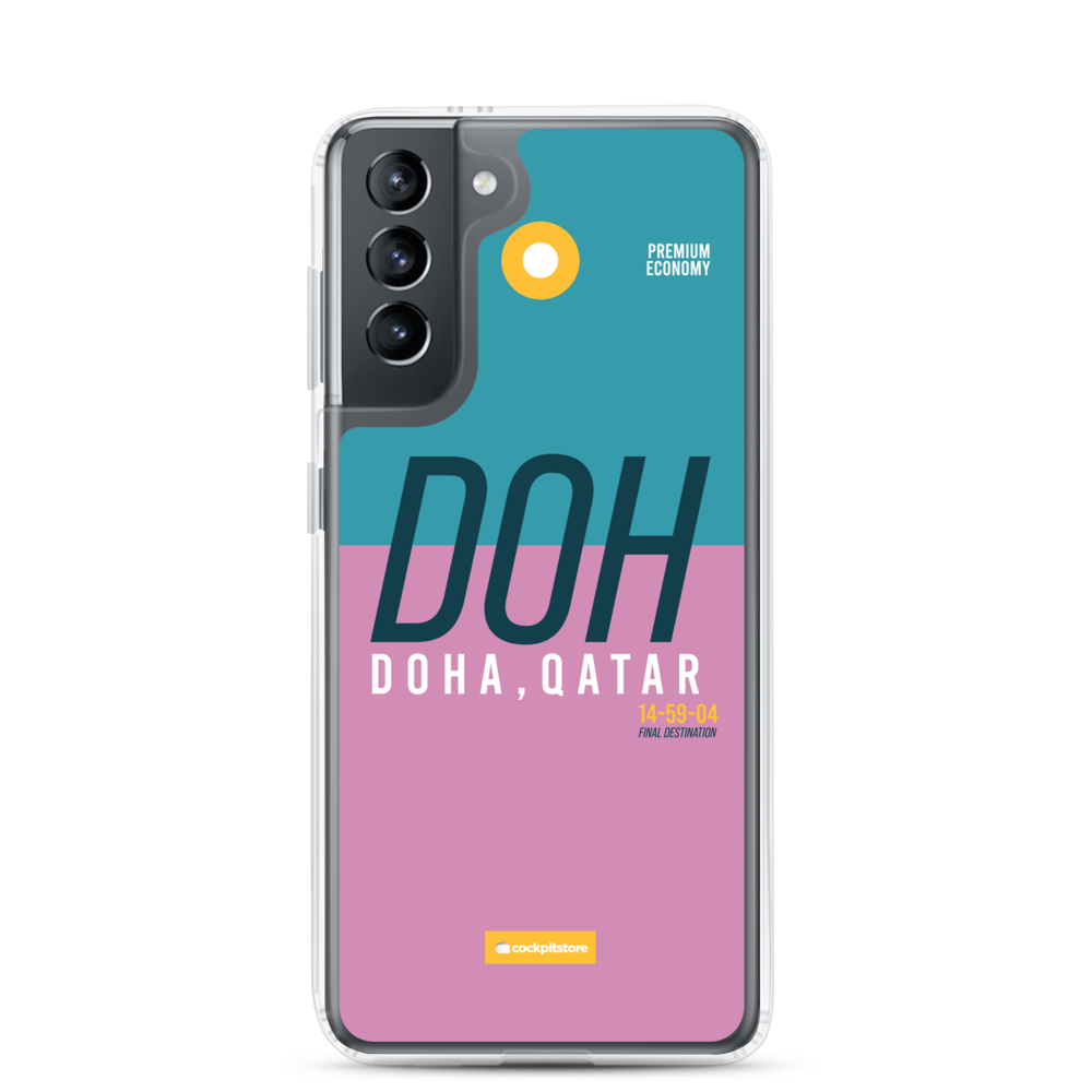 DOH - Doha Samsung phone case with airport code