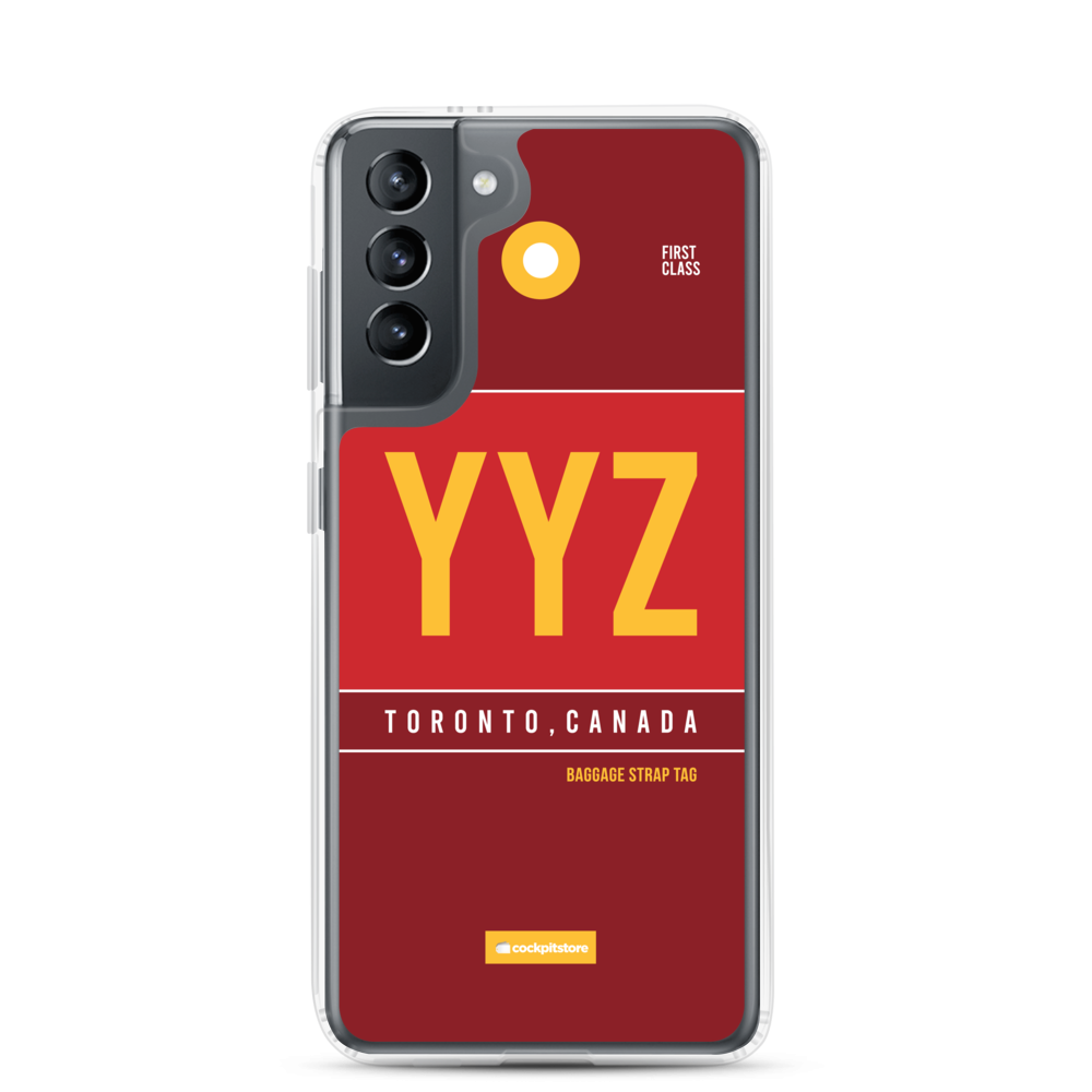 YYZ - Toronto airport code Samsung phone case