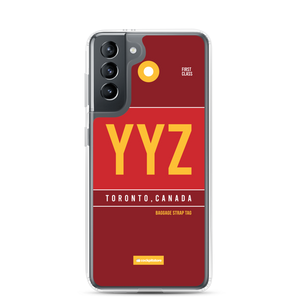 YYZ - Toronto airport code Samsung phone case