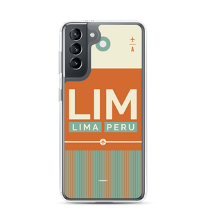 LIM - Lima Samsung-Handyhülle mit Flughafencode