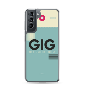 GIG - Rio De Janeiro - Galeao Samsung phone case with airport code