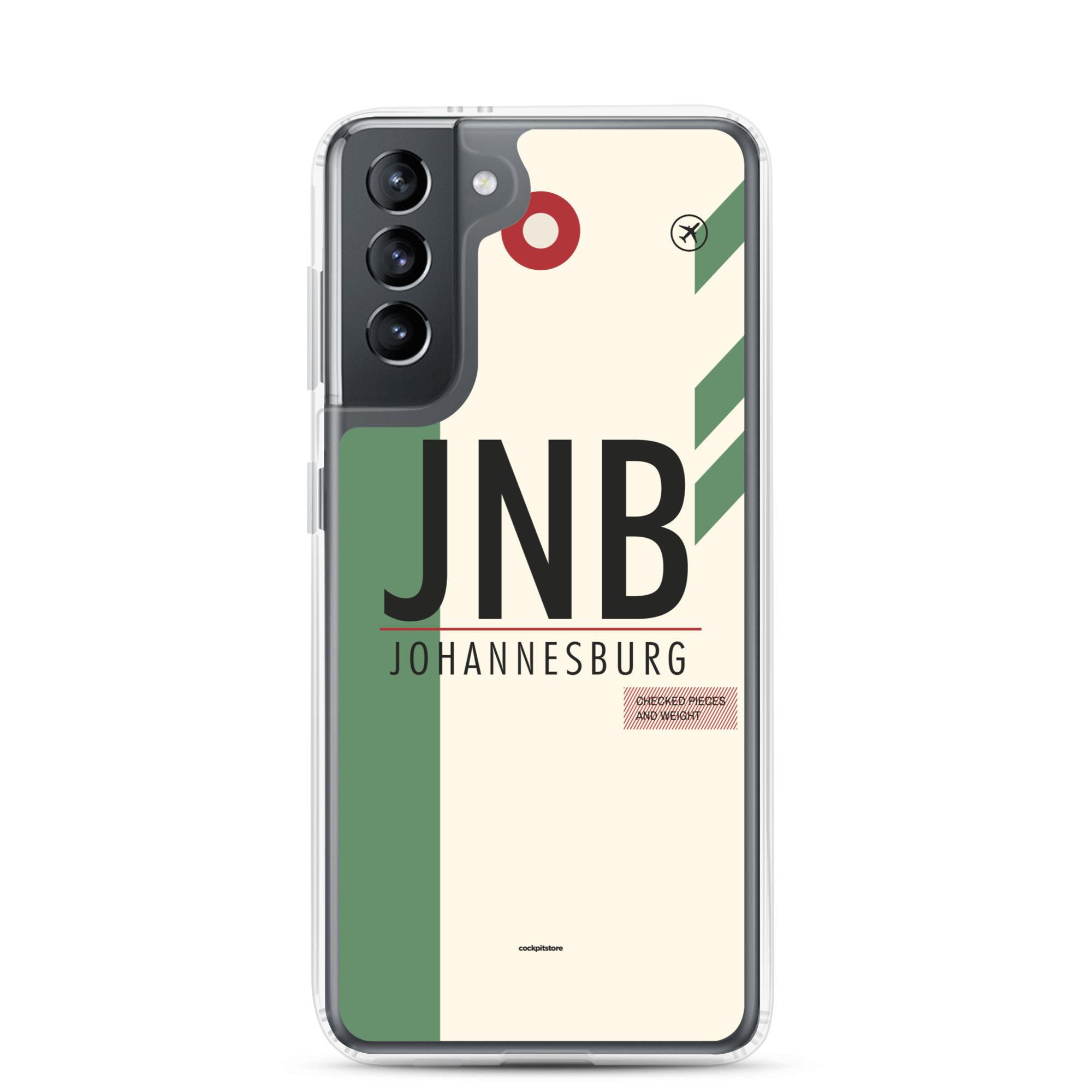 JNB - Johannesburg Samsung phone case with airport code