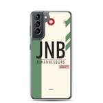 Load image into Gallery viewer, JNB - Johannesburg Samsung phone case with airport code
