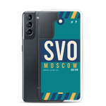 Load image into Gallery viewer, SVO - Moscow Samsung phone case with airport code
