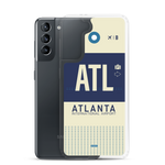Lade das Bild in den Galerie-Viewer, ATL - Atlanta Samsung-Handyhülle mit Flughafencode
