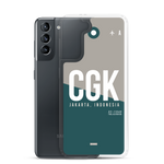 Load image into Gallery viewer, CGK - Jakarta Samsung phone case with airport code
