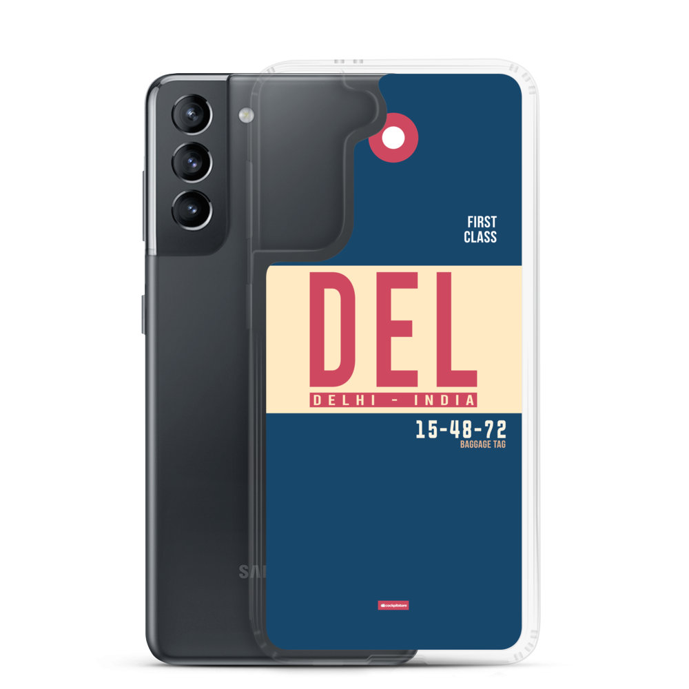 DEL - Delhi airport code Samsung phone case