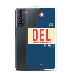 DEL - Delhi airport code Samsung phone case