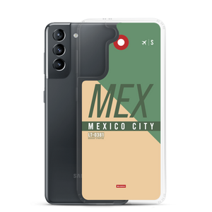 MEX - Mexico Samsung phone case with airport code