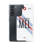 Load image into Gallery viewer, MEL - Melbourne Samsung phone case with airport code
