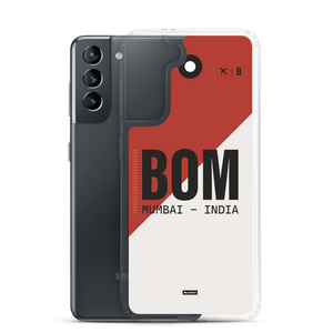 BOM - Mumbai airport code Samsung phone case