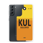 Load image into Gallery viewer, KUL - Kuala Lumpur Samsung phone case with airport code
