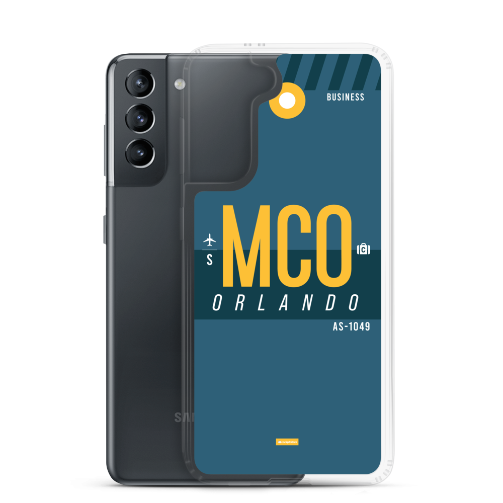 MCO - Orlando Samsung phone case with airport code