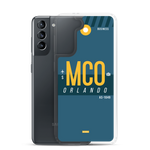 Load image into Gallery viewer, MCO - Orlando Samsung phone case with airport code
