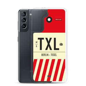 TXL - Tegel Samsung phone case with airport code