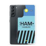 Load image into Gallery viewer, HAM - Hamburg Samsung phone case with airport code
