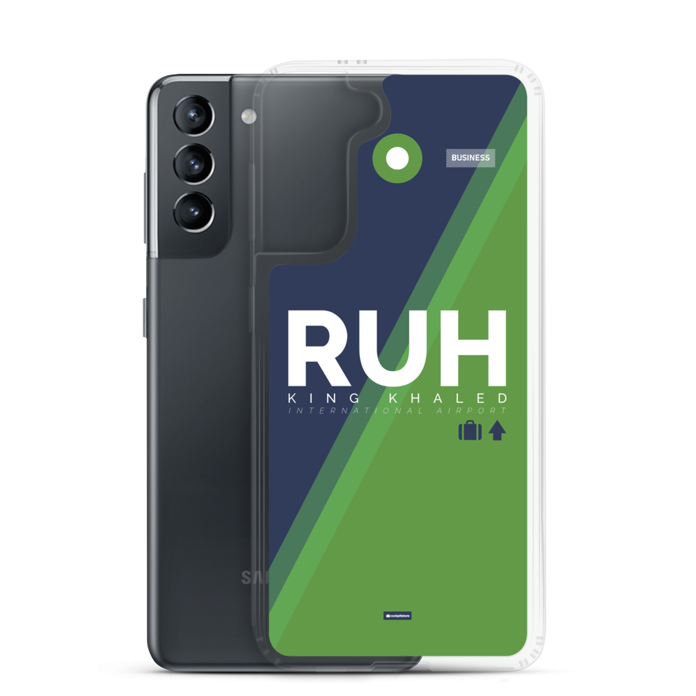 RUH - Riyadh Samsung phone case with airport code