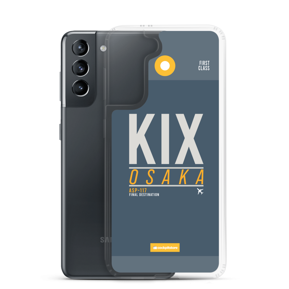 KIX - Osaka Samsung-Handyhülle mit Flughafencode