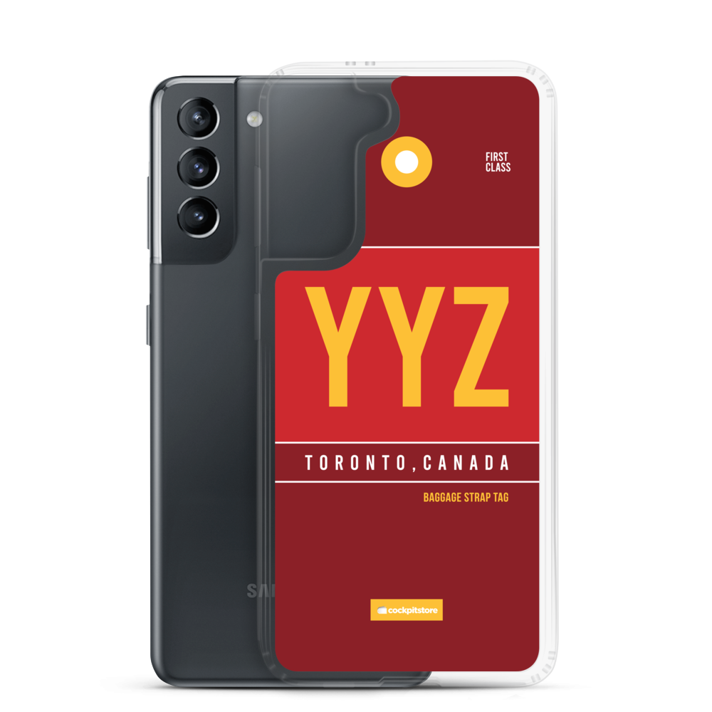 YYZ - Toronto airport code Samsung phone case