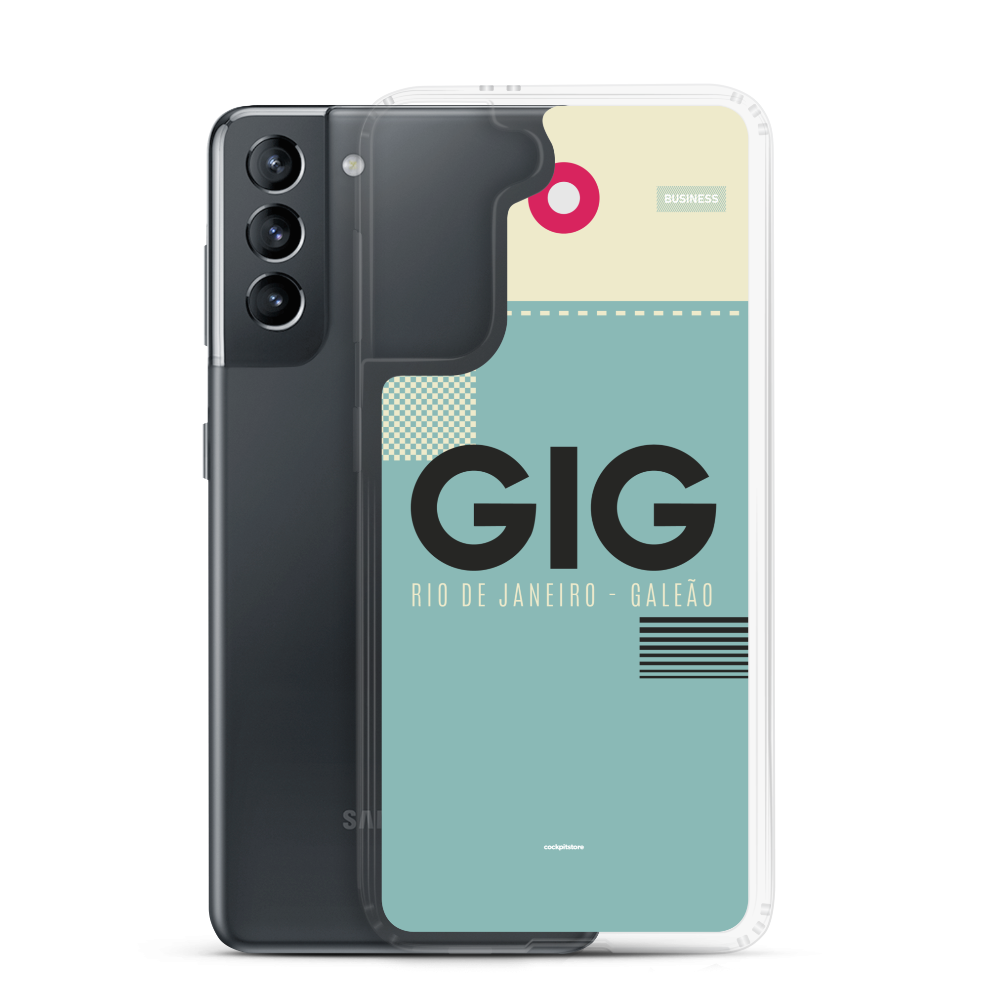 GIG - Rio De Janeiro - Galeao Samsung phone case with airport code