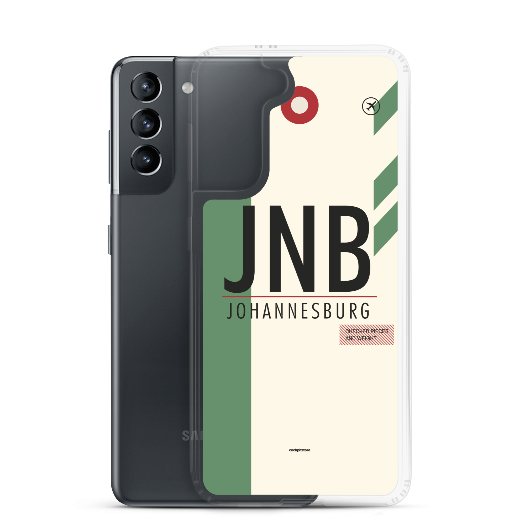 JNB - Johannesburg Samsung phone case with airport code