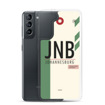 Load image into Gallery viewer, JNB - Johannesburg Samsung phone case with airport code
