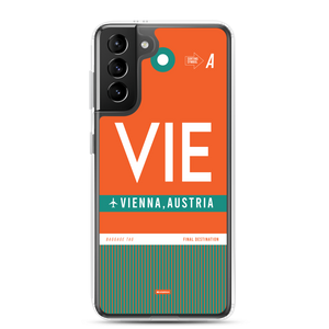 VIE - Vienna Samsung phone case with airport code