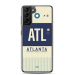 Lade das Bild in den Galerie-Viewer, ATL - Atlanta Samsung-Handyhülle mit Flughafencode
