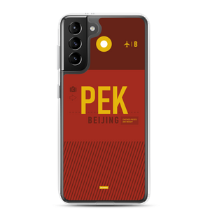 PEK - Beijing airport code Samsung phone case