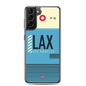 LAX - Los Angeles Samsung phone case with airport code