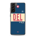 Load image into Gallery viewer, DEL - Delhi airport code Samsung phone case
