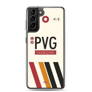 PVG - Shanghai - Pudong Samsung phone case with airport code