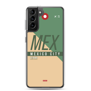 MEX - Mexico Samsung phone case with airport code