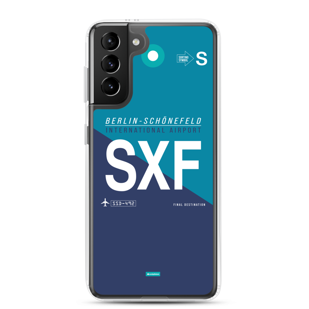 SXF - Schönefeld Samsung phone case with airport code