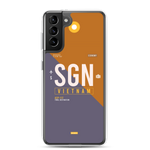 Load image into Gallery viewer, SGN - Ho Chi Minh Samsung phone case with airport code
