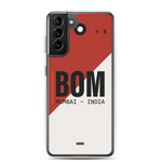 Load image into Gallery viewer, BOM - Mumbai airport code Samsung phone case
