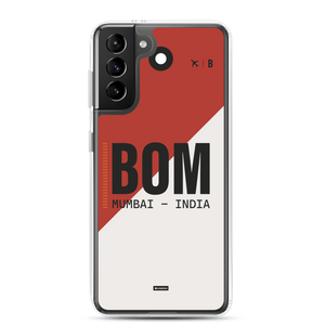 BOM - Mumbai airport code Samsung phone case