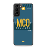 Load image into Gallery viewer, MCO - Orlando Samsung phone case with airport code
