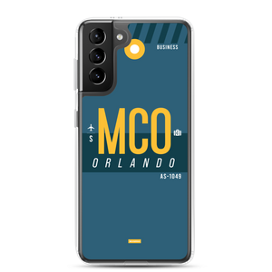 MCO - Orlando Samsung phone case with airport code