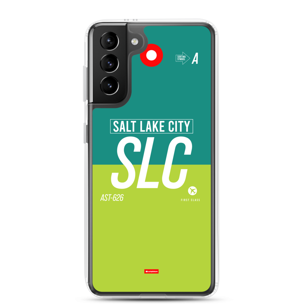 SLC - Salt Lake City Samsung phone case with airport code