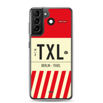 Load image into Gallery viewer, TXL - Tegel Samsung phone case with airport code
