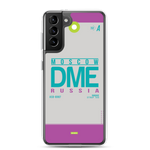 Load image into Gallery viewer, DME - Moscow Samsung phone case with airport code
