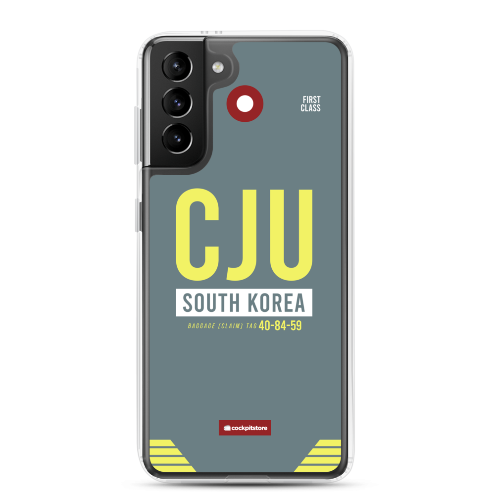 CJU - Jeju Samsung-Handyhülle mit Flughafencode